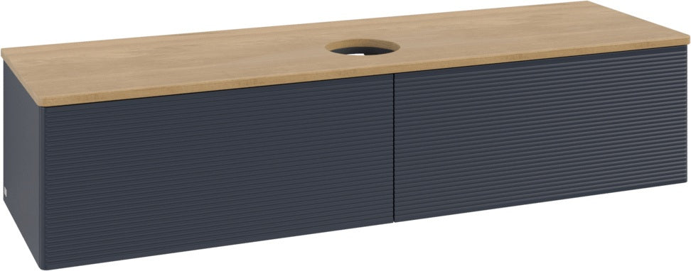 Villeroy & Boch Waschbeckenunterschrank Antao K36110 1600 mm Anthracite Matt Lacquer