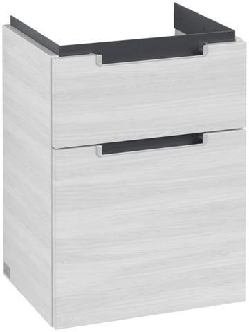 Villeroy & Boch Subway 2.0 Waschtischunterschrank 440 mm Glossy White mit 2 Auszügen