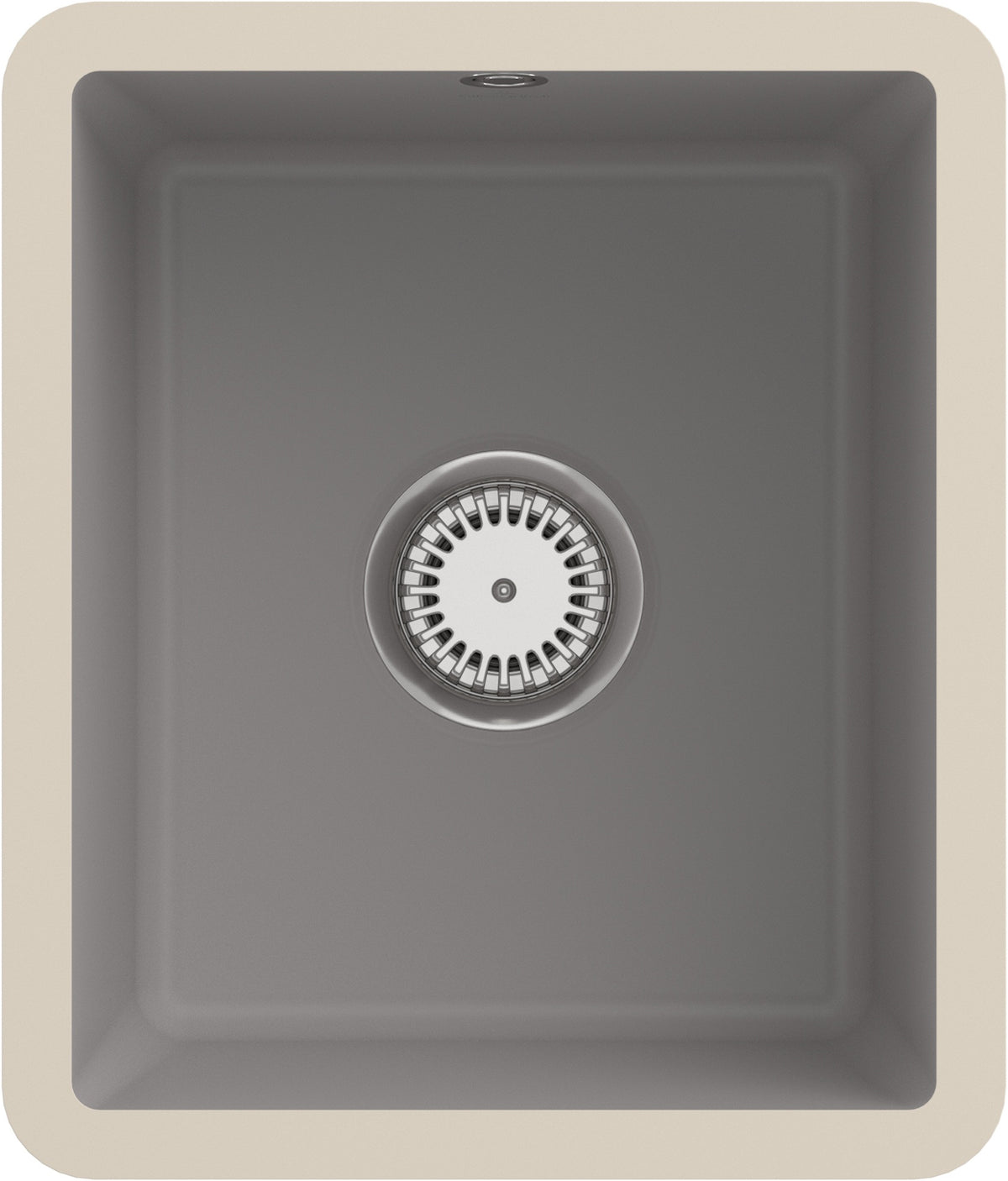 Villeroy & Boch Unterbauspüle Subway 45 SU Weiß Alpin CeramicPlus Rechteck 375x440 mm