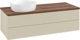 Villeroy & Boch Antao Waschtischunterschrank 1200 mm Anthrazit Matt mit 2 Auszügen