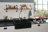 Villeroy & Boch Spülstein Einzelbecken 60 X Keramik Ebony CeramicPlus 595x500mm