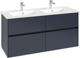 Villeroy & Boch Waschtischunterschrank Collaro C147 B0 1261 mm White Oak mit LED-Beleuchtung
