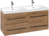 Villeroy & Boch Waschtischunterschrank Avento A8931 1180 mm Kansas Oak mit 4 Auszügen