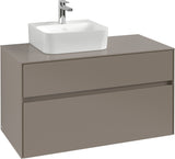 Villeroy & Boch Waschtischunterschrank Collaro 1000 mm Cashmere Grey mit SoftClosing