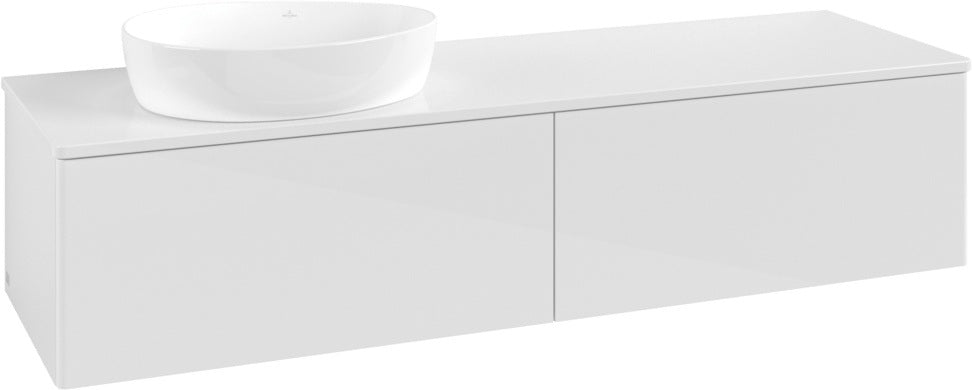Villeroy & Boch Antao Waschtischunterschrank 1600 mm Glossy White mit SoftClosing & LED