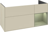Villeroy & Boch Finion Waschbeckenunterschrank Glossy White Lacquer 1196 mm mit LED-Beleuchtung