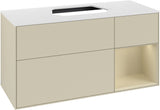 Villeroy & Boch Waschtischunterschrank Finion F421G 1200 mm Glossy White Lacquer