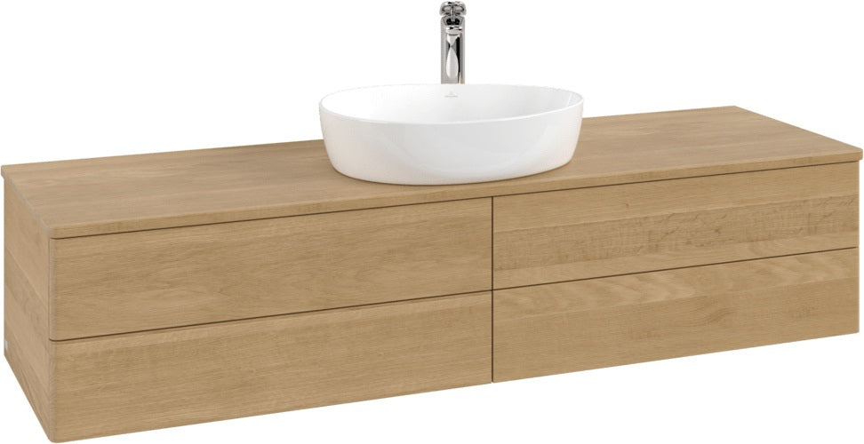 Villeroy & Boch Waschtischunterschrank Antao K25051 1600 mm Warm Walnut mit 4 Auszügen