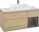 Villeroy & Boch Waschtischunterschrank Finion F421G 1200 mm Glossy White Lacquer