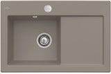 Villeroy & Boch Subway 45 Einbauspüle Keramik Ivory CeramicPlus 780x510 mm