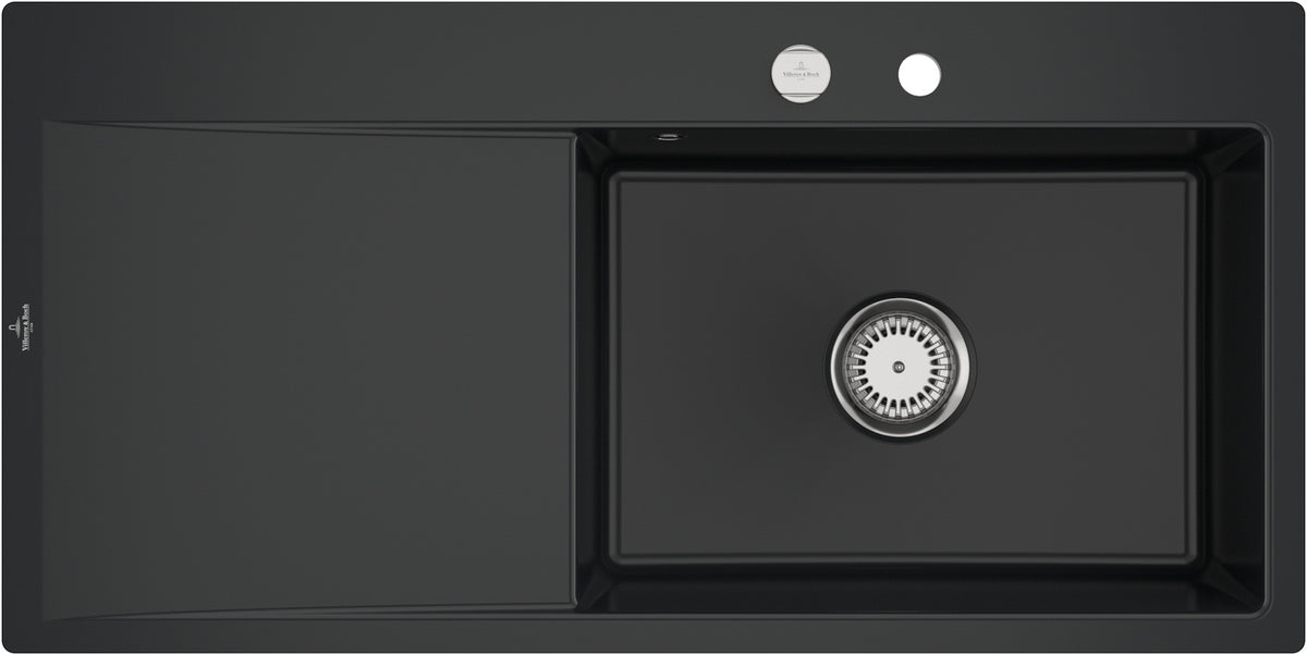 Villeroy & Boch Subway Style 60 Flat Einbauspüle 980x490mm Weiß Alpin CeramicPlus