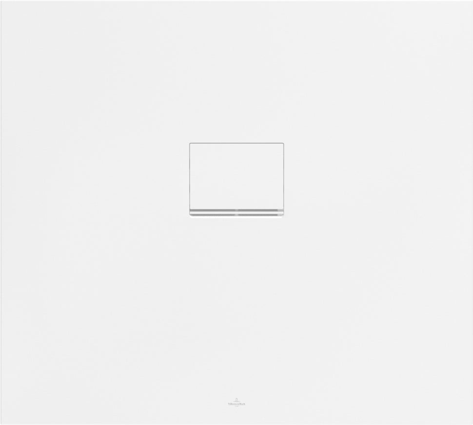 Villeroy & Boch Squaro Infinity Duschwanne 1000x900mm Quaryl Stone White rechteckig