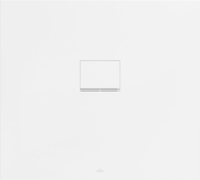 Villeroy & Boch Squaro Infinity Duschwanne 1000x900mm Quaryl Stone White rechteckig