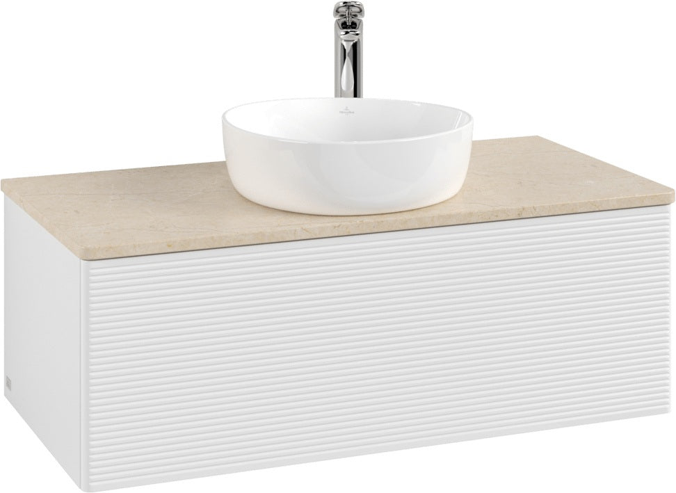 Villeroy & Boch Waschtischunterschrank Antao K31150 1000 mm Glossy White Lacquer