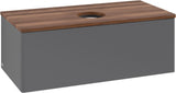 Villeroy & Boch Antao Waschtischunterschrank 1000 mm Anthracite Matt mit Push-to-open