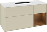 Villeroy & Boch Waschtischunterschrank Finion F421G 1200 mm Glossy White Lacquer