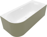 Villeroy & Boch Vorwand-Badewanne Loop & Friends UBA 180LOF9CLBCV 1800 x 800 mm Weiß Alpin