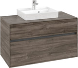 Villeroy & Boch Waschtischunterschrank Collaro C016 Stone Oak 1000 mm mit 2 Auszügen und SoftClosing