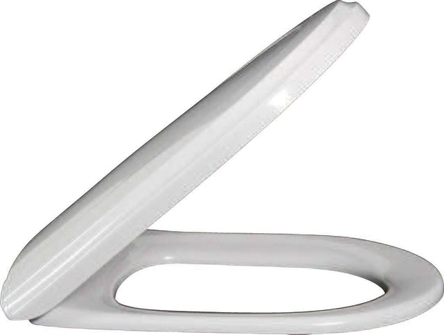 Villeroy & Boch Hommage WC-Sitz mit SoftClosing & QuickRelease, Duroplast weiß