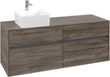 Villeroy & Boch Waschbeckenunterschrank Collaro C046 Stone Oak 1400 mm mit 4 Auszügen