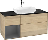 Villeroy & Boch Finion Waschtischunterschrank 1200 mm Glossy White Lacquer mit Beleuchtung