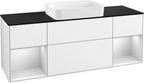 weiß / Mitteldichte Faserplatte (MDF) / G742M T 1600x603x501mm Glossy White