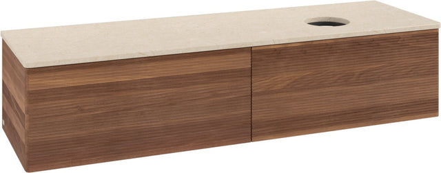 Villeroy & Boch Waschtischunterschrank Antao 1600 mm Warm Walnut mit SoftClosing