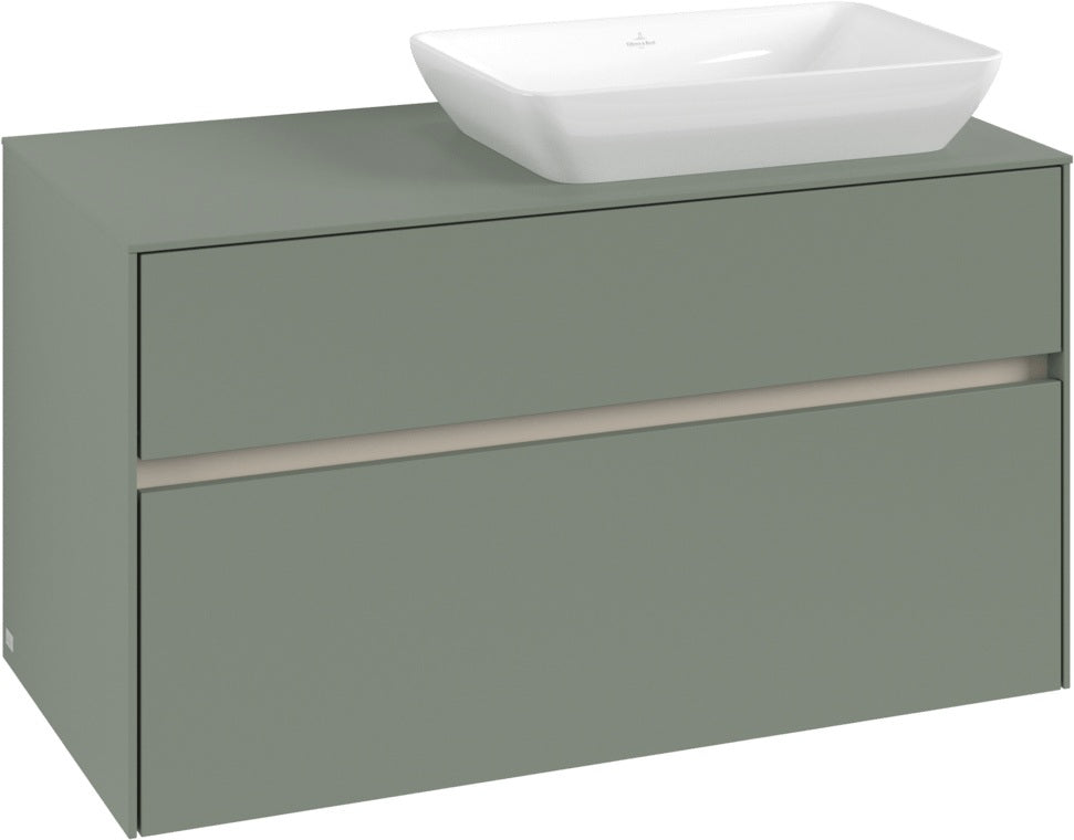Villeroy & Boch Waschtischunterschrank Collaro C111 B0 1000 mm White Oak mit Beleuchtung & SoftClosing