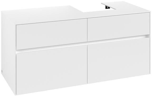 Villeroy & Boch Waschtischunterschrank Collaro 1200 mm White Matt mit 4 Auszügen