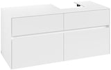Villeroy & Boch Waschtischunterschrank Collaro 1200 mm White Matt mit 4 Auszügen