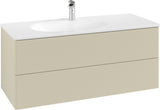 Villeroy & Boch Antao Waschtischunterschrank 1188 mm Glossy White Lacquer mit Beleuchtung