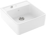 Villeroy & Boch Spülstein Einzelbecken 632062 – Rechteck Ivory CeramicPlus 595x630mm