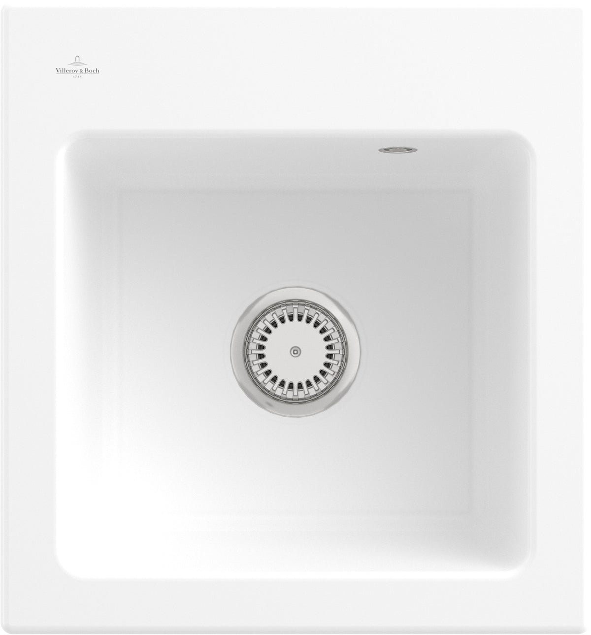 Villeroy & Boch Einbauspüle Subway 45 XS Ivory CeramicPlus 475 x 510 mm Rechteck