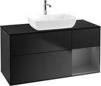 schwarz / Mitteldichte Faserplatte (MDF) / G832G K