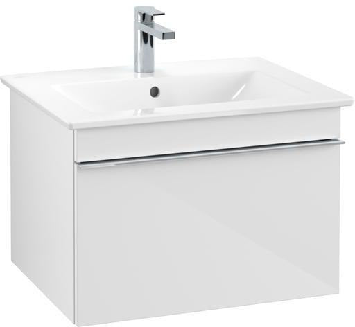 Villeroy & Boch Venticello Waschbeckenunterschrank 603 mm Glossy White mit Auszug