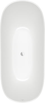 Villeroy & Boch Theano Freistehende Badewanne 1700x750mm Weiß Alpin Quaryl