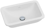 Villeroy & Boch Loop & Friends Unterbauwaschtisch 540x340 mm Rechteckig Weiß Alpin