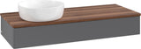 Villeroy & Boch Waschbeckenunterschrank Antao 1200 mm Anthrazit Matt mit Auszug