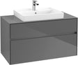 Villeroy & Boch Waschtischunterschrank Collaro C019 1000 mm Glossy Grey mit SoftClosing