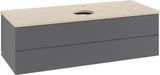 Villeroy & Boch Waschtischunterschrank Antao 1200 mm Anthracite Matt Lackiert mit LED-Beleuchtung