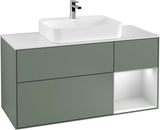 Villeroy & Boch Waschtischunterschrank Finion F421G 1200 mm Glossy White Lacquer