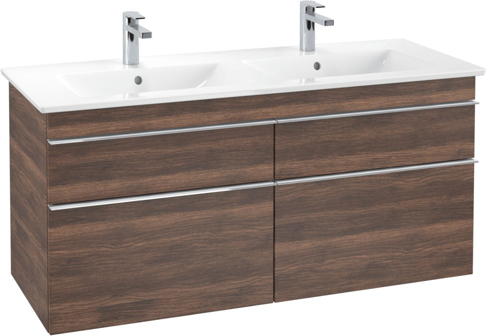 Villeroy & Boch Waschbeckenunterschrank Venticello A 93001, 1253 mm, Glossy White, 4 Auszüge