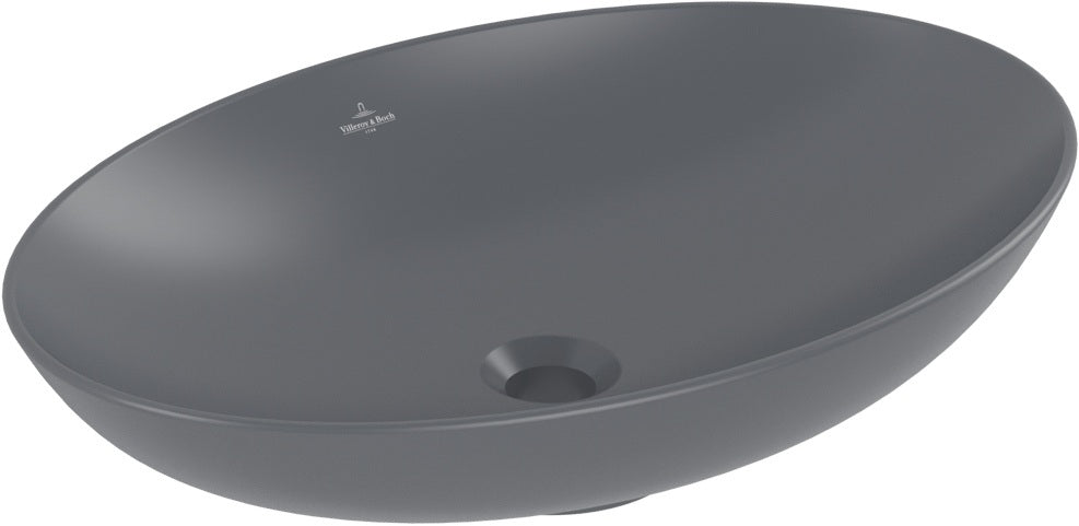 Villeroy & Boch Loop & Friends Aufsatzwaschbecken 620x420mm Stone White CeramicPlus