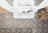 Villeroy & Boch Handwaschbecken O.novo 434450, 500x370x160 mm, Eckig, Weiß Alpin