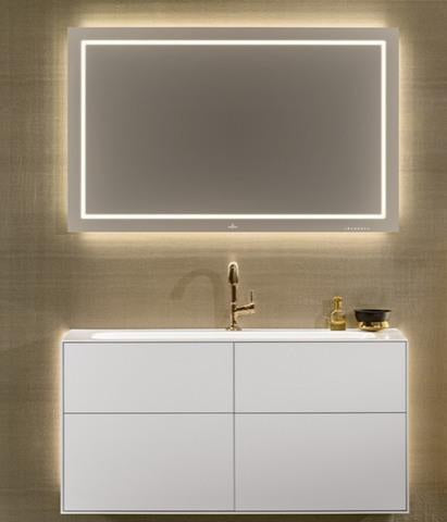 Villeroy & Boch Schrankwaschtisch Finion 800 mm Weiß Alpin CeramicPlus