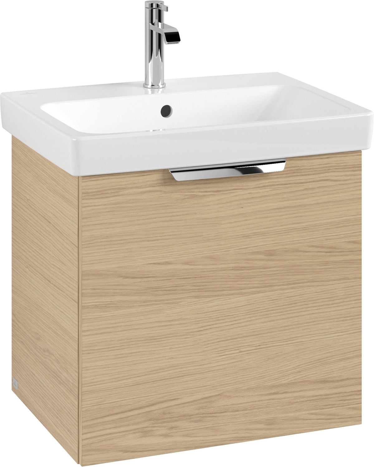 Villeroy & Boch LineUp Badezimmerset 1000 mm mit Spiegel Arizona Oak – Waschbecken, Unterschrank & Spiegel