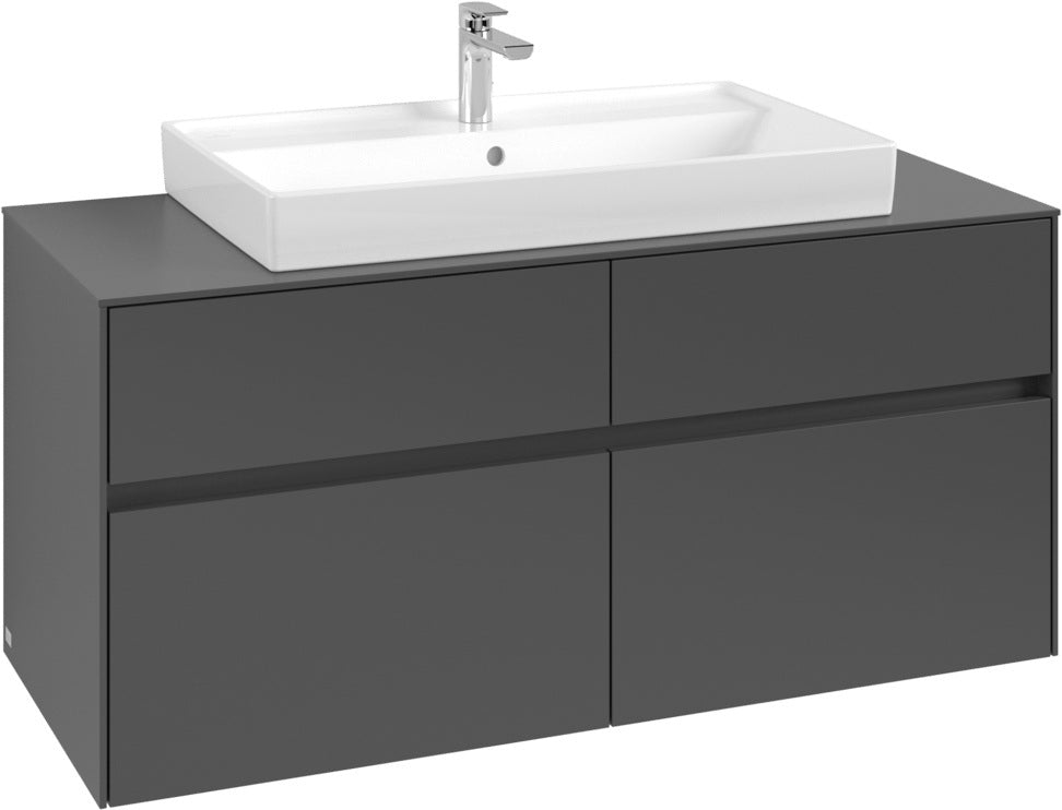 Villeroy & Boch Waschtischunterschrank Collaro C087 1200 mm White Oak mit SoftClosing