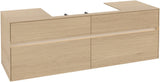 Villeroy & Boch Waschtischunterschrank Collaro C028 B0 1600 mm Nordic Oak mit LED-Beleuchtung