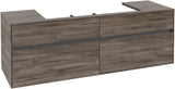 Villeroy & Boch Collaro Waschtischunterschrank 1600 mm Stone Oak – 4 Auszüge, SoftClosing