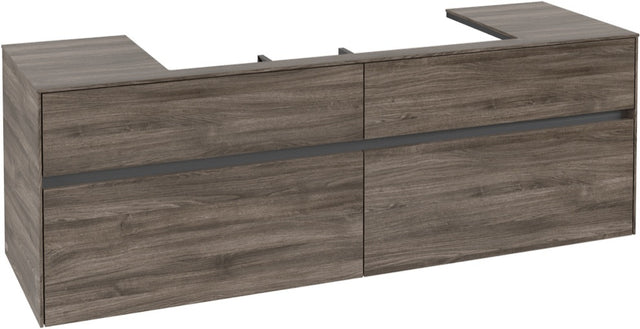 Villeroy & Boch Collaro Waschtischunterschrank 1600 mm Stone Oak – 4 Auszüge, SoftClosing
